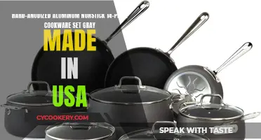 Ultimate American-Made Cookware: The Hard-Anodized Aluminum Nonstick Set Offers Style and Substance