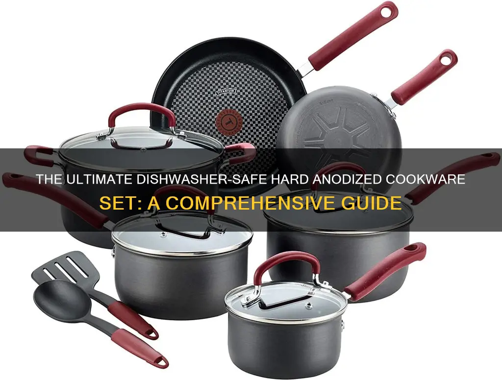 hard anodized cookware set dishwasher safe