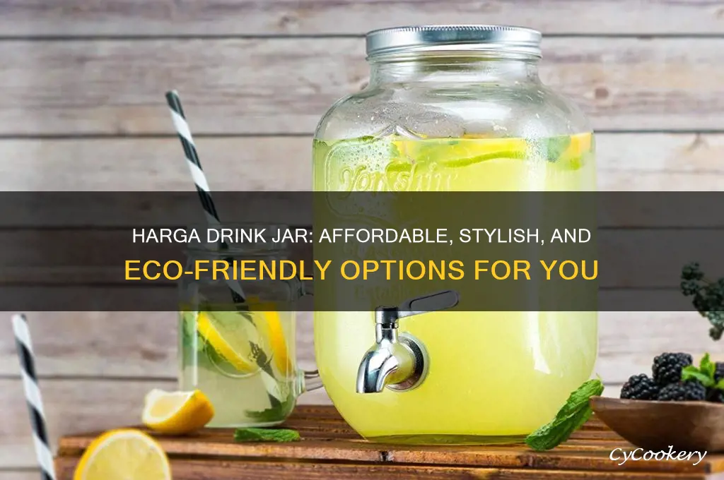harga drink jar