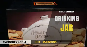 Harley Davidson Drinking Jar: A Unique Biker's Barware Essential