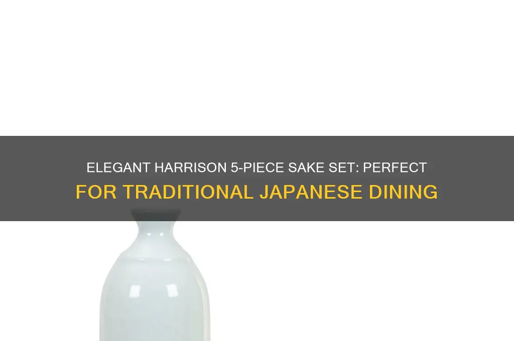 harrison 5 piece sake set