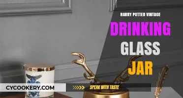 Vintage Harry Potter Glass Jar: A Magical Drinking Experience