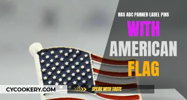 ABC's American Flag Label Pins: Panned or Patriotic?