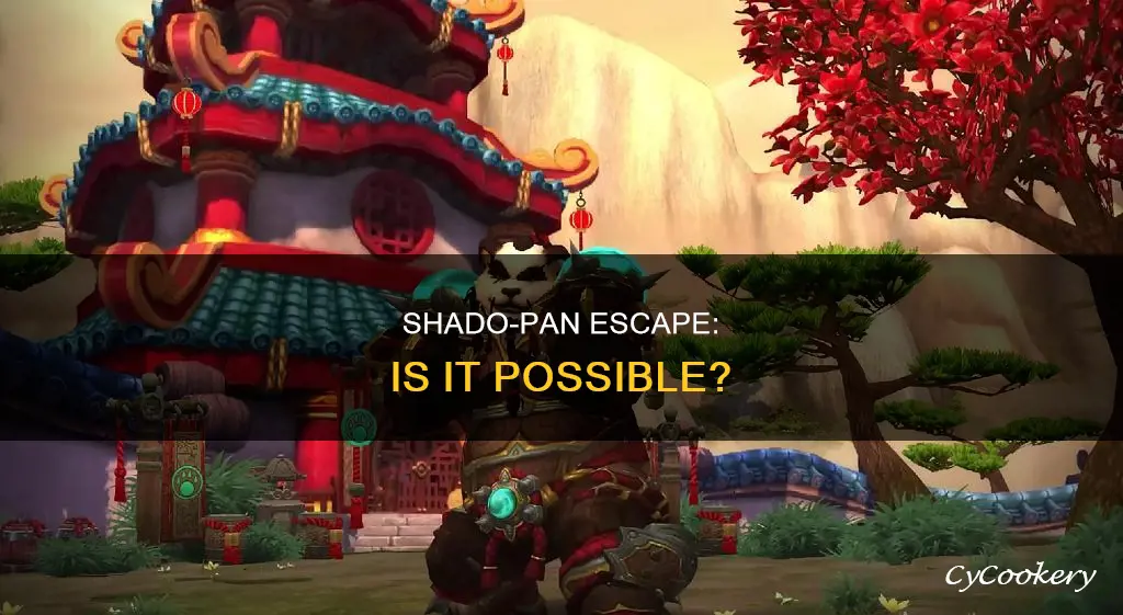 has anyone escaped the shado pan