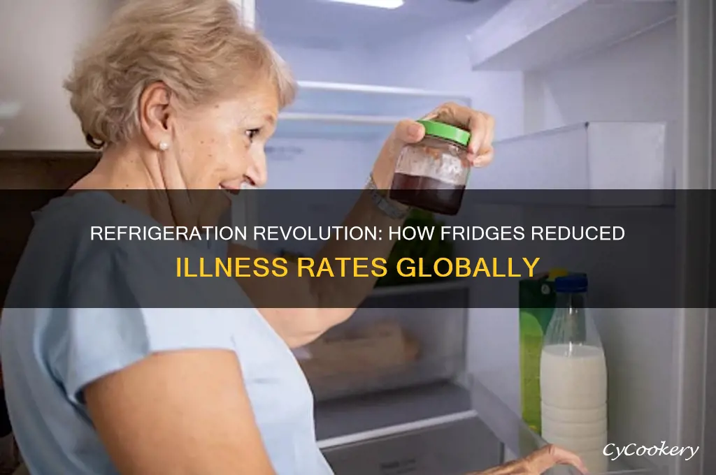 has illness gone down due to refrigerator