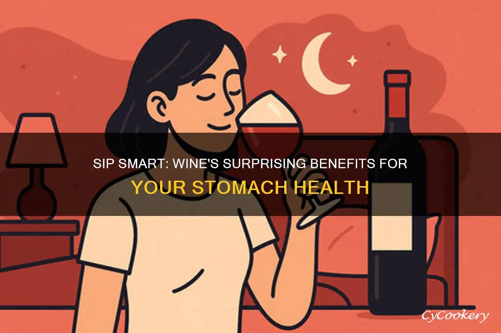 have a little wine for thy stomach sake