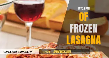 Delicious Frozen Lasagna: Quick, Easy, and Tasty!