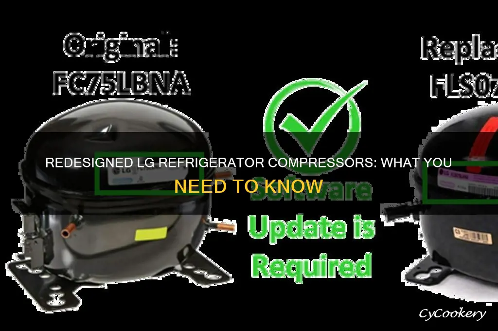 have all lg compressors for refrigerators been redesigned
