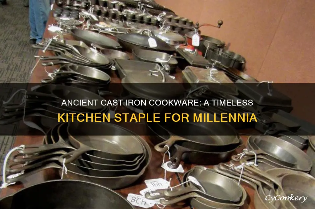 have cast iron pans been used for thousands of years