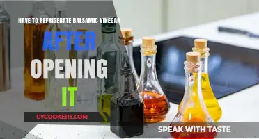 Should You Refrigerate Balsamic Vinegar After Opening? Expert Tips