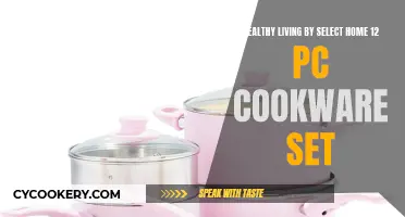 Healthy Cooking, Happy Living: Select Home 12-pc Cookware Set for Nutritious Meals