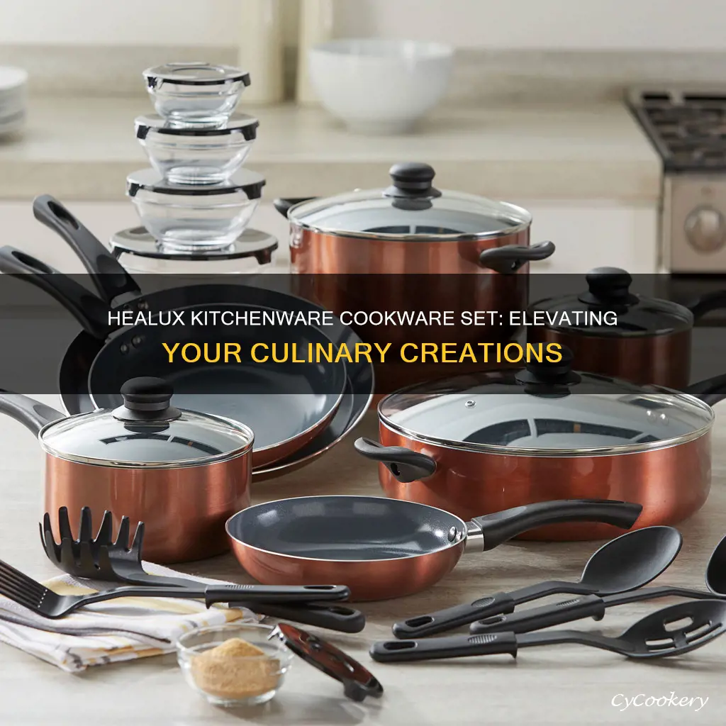 healux kitchenware cookware set