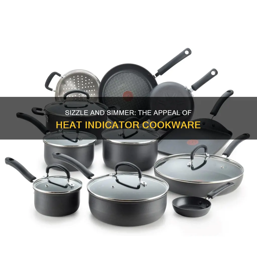 heat indicator cookware set