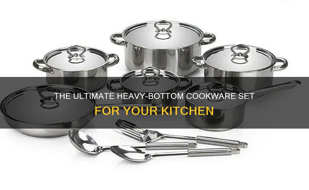 heavy bottom cookware set