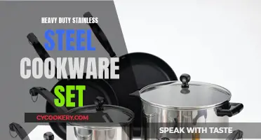 The Ultimate Stainless Steel Cookware Set: A Heavy-Duty Kitchen Companion