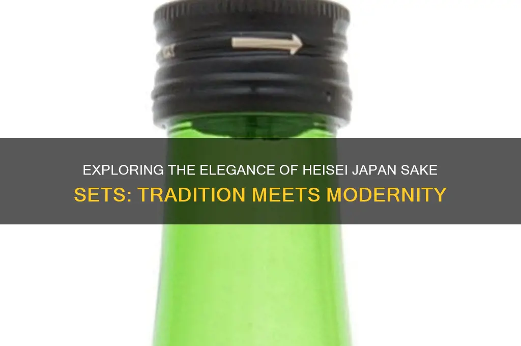 heisei japan sake set