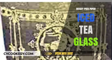 Heisey Pied Piper Iced Tea Glass: A Collector's Vintage Treasure