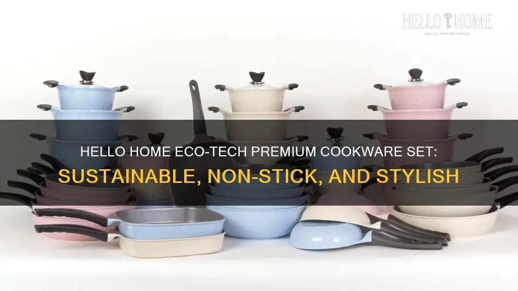 hello home eco-tech premium cookware set