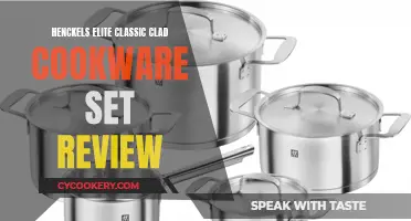 Henckels Elite Classic Clad Cookware Set: A Comprehensive Review and Buyer's Guide