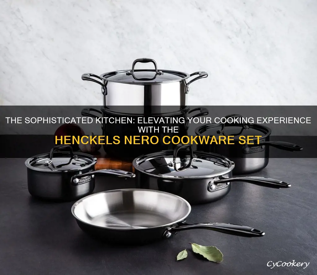 henckels nero cookware set