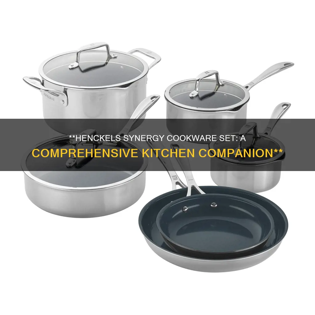 henckels synergy cookware 10 pc set