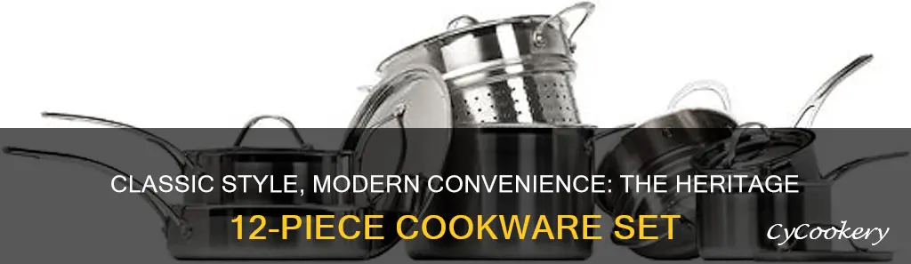 heritage 12 piece cookware set