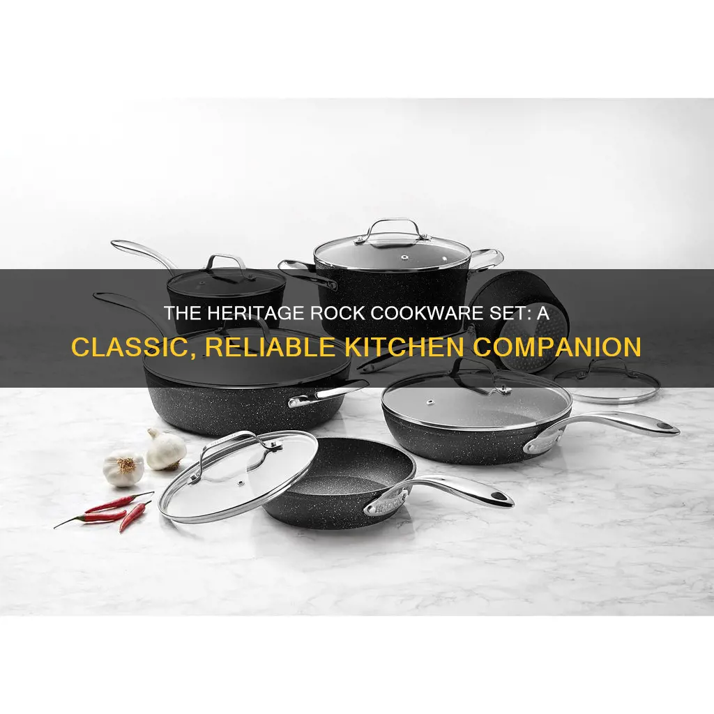 heritage rock cookware set