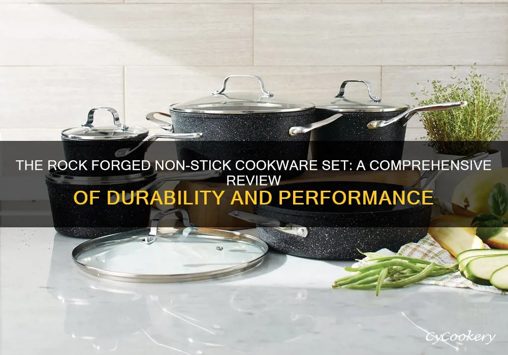 heritage the rock forged non-stick cookware set 10-pc review