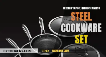 **"The Ultimate Kitchen Companion: Unlocking the Hexclad Hybrid Stainless Steel Cookware Set"**