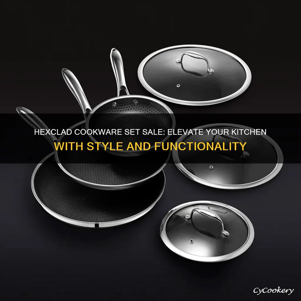 hexclad cookware set sale