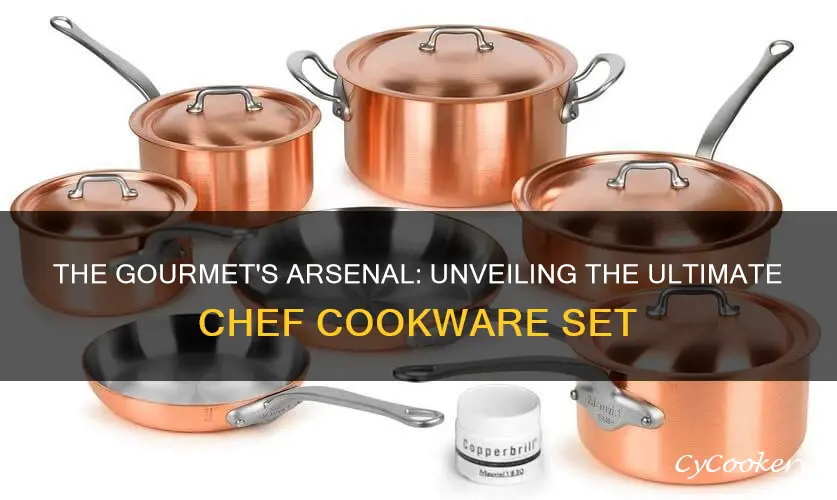 high end chef cookware set