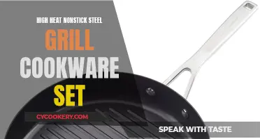 Sizzle and Sear: The Ultimate High-Heat Nonstick Steel Grill Cookware Set