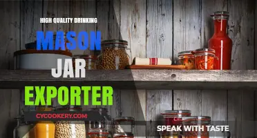Top-Quality Mason Jar Exporter for Premium Drinking Experience