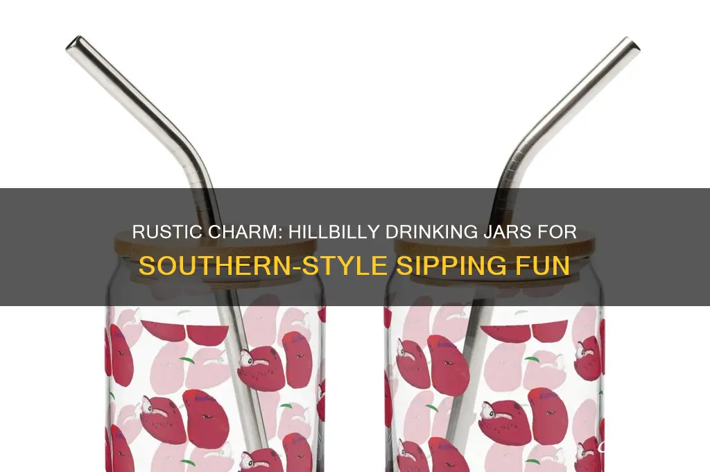 hillbilly drinking jars