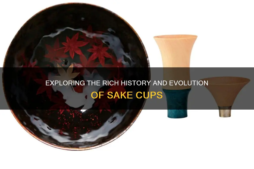 history sake cups