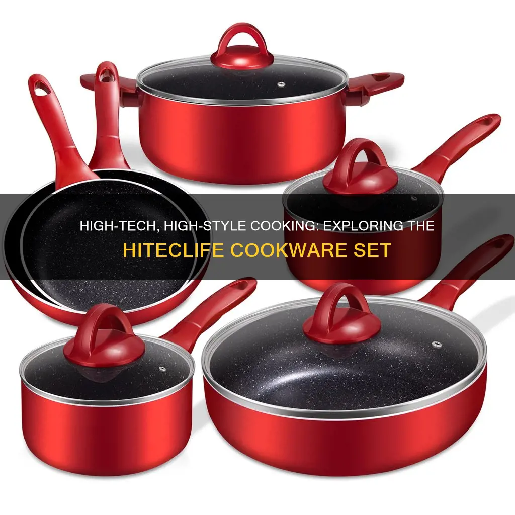 hiteclife cookware set 10 pieces