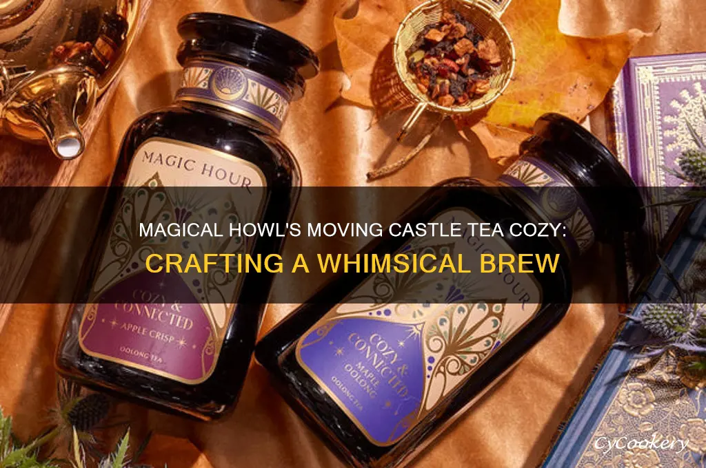 hoerls moving castle tea cozy