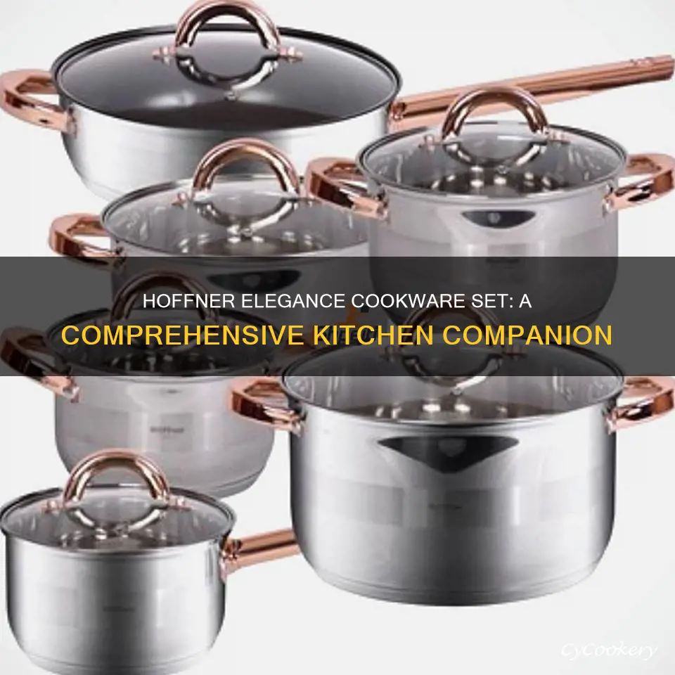 hoffner elegance 12 piece cookware set