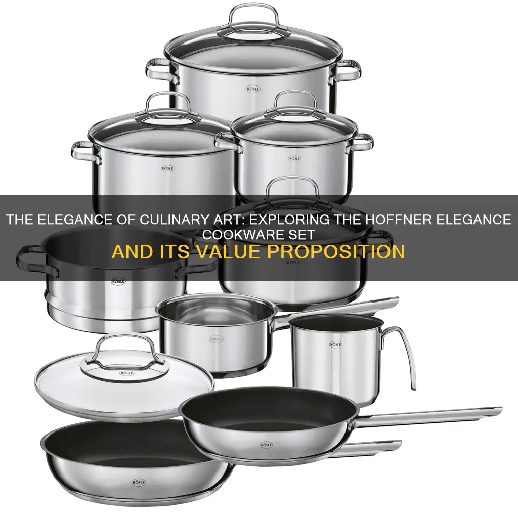 hoffner elegance cookware set price