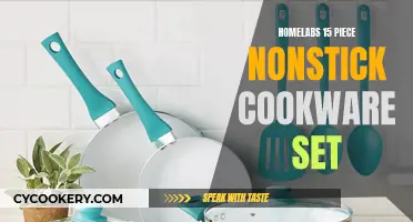 Complete Kitchen Upgrade: The Homelabs 15-Piece Nonstick Cookware Set