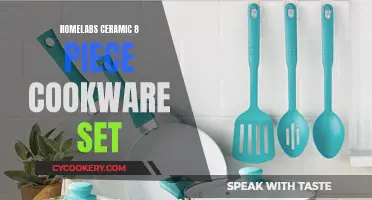 Homelabs Ceramic Cookware Set: A Colorful Kitchen Companion