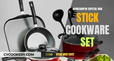 Crystal Clear Cooking: The Homeshop18 Non-Stick Cookware Set