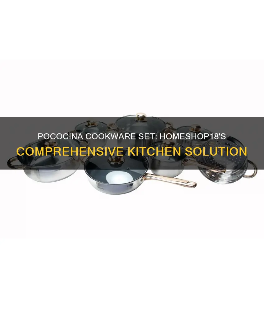 homeshop18 pococina cookware set