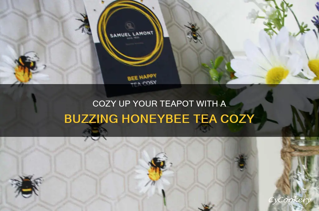 honeybee tea cozy