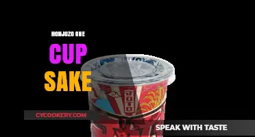 Discover the Convenience and Flavor of Honjozo One Cup Sake