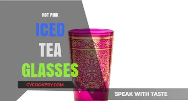 Hot Pink Iced Tea Glasses: Elevate Your Summer Sips in Style