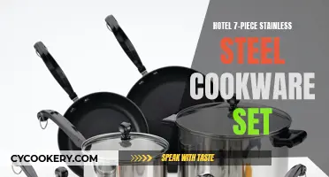 Stainless Steel Style: 7-Piece Cookware Set for the Modern Hotel Kitchen