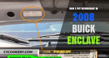 Refrigerant Refill Guide for 2008 Buick Enclave AC System