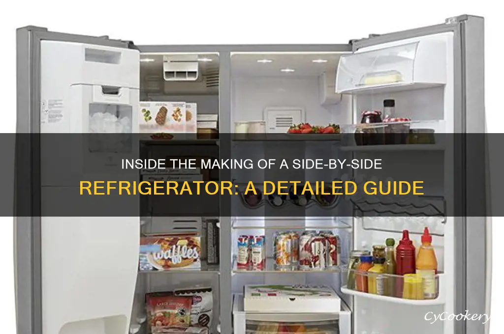 how a side by side refrigerator is built