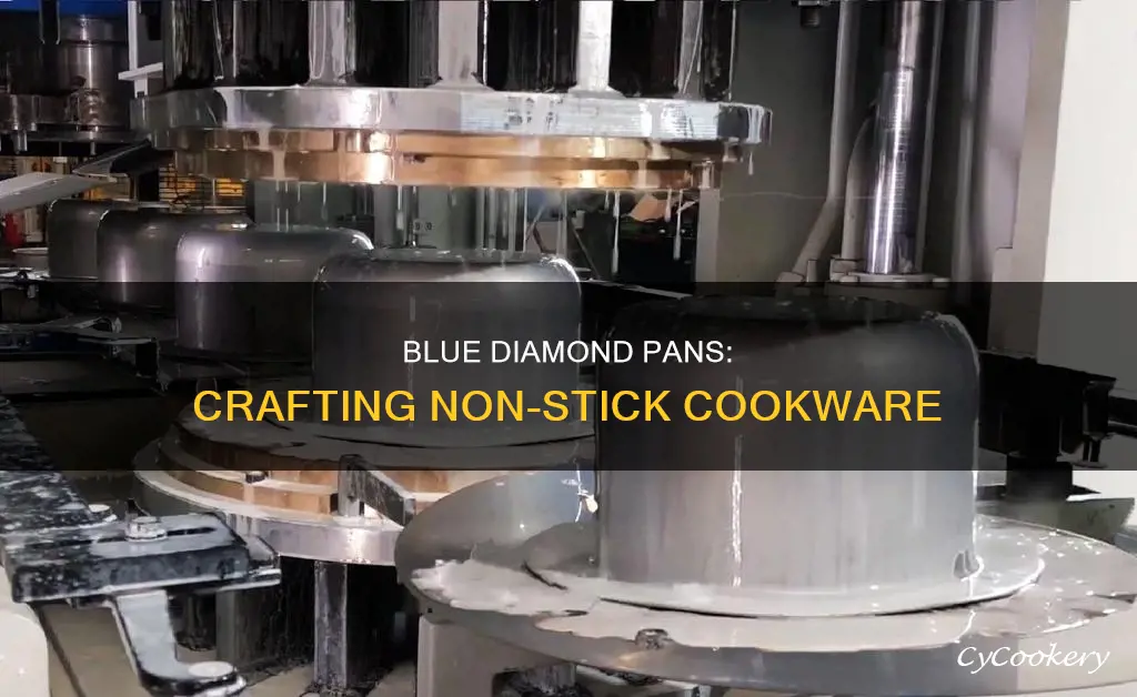 how are blue diamond pans made